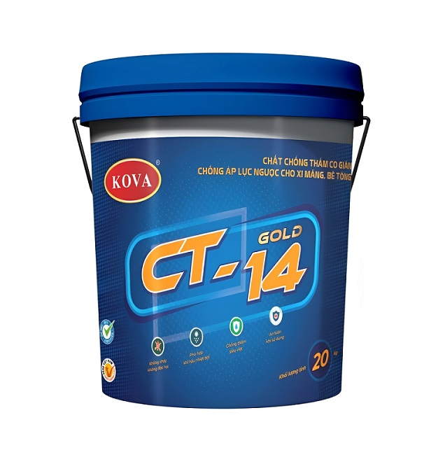 Sơn chống thấm ngược chịu co giãn Kova CT-14 – 20kg
