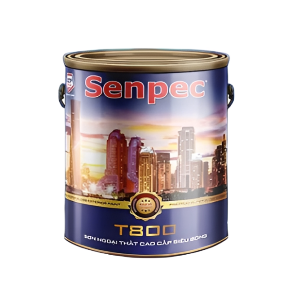 Sơn Ngoại thất cao cấp siêu bóng Senpec T800