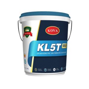 Sơn men bóng phủ sàn trong nhà chịu mài mòn KN5T – Gold- 20kg